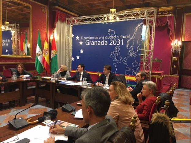 La comisión municipal de Granada 2031 aborda la planificación de la candidatura