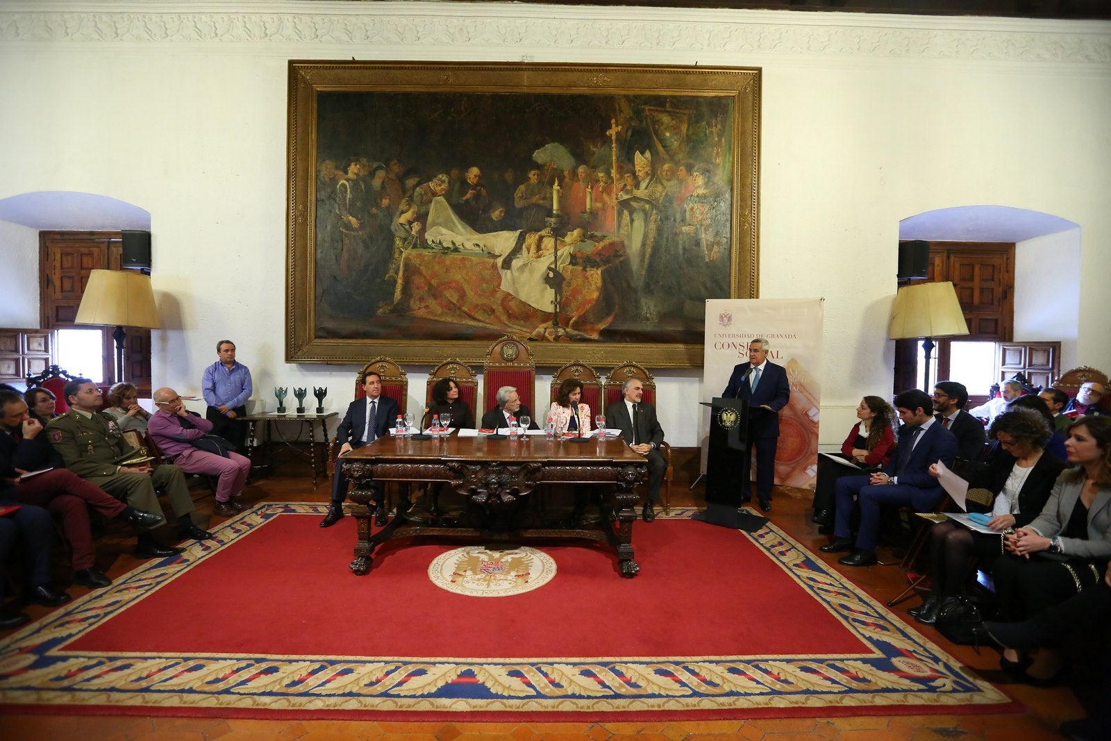 Entrega de los premios anuales del Consejo Social de la Universidad de Granada