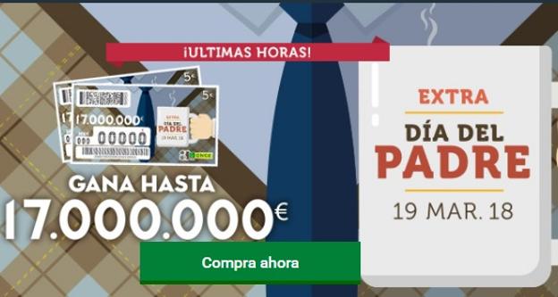 17 millones en el Sorteo de la Once del Día del Padre 2018. ¿Qué número llevas?