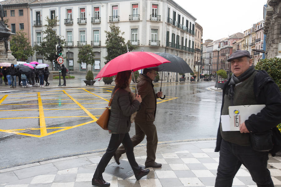 Granada, de la nieve al sol en media hora