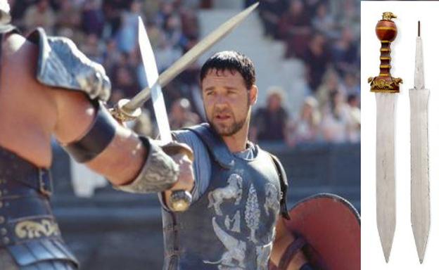 ¿Quieres tener la espada de 'Gladiator'?: Russell Crowe subasta todos sus objetos