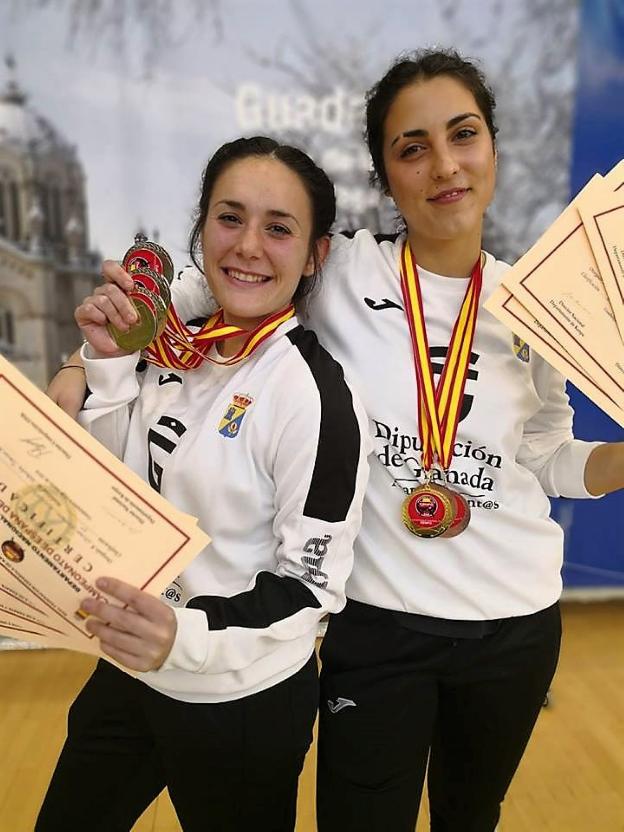 Dos deportistas de Vélez de Benaudalla están seleccionadas para el Mundial