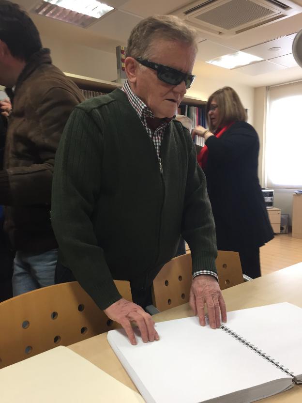 La ONCE estrena en Jaén la primera tifloteca de Andalucía