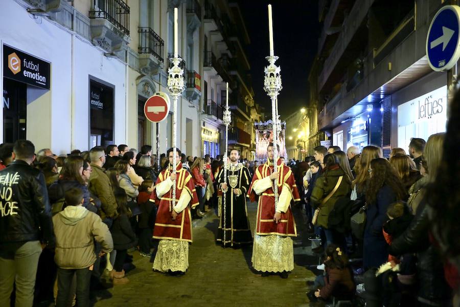 San Agustín brilla en la noche del Lunes Santo