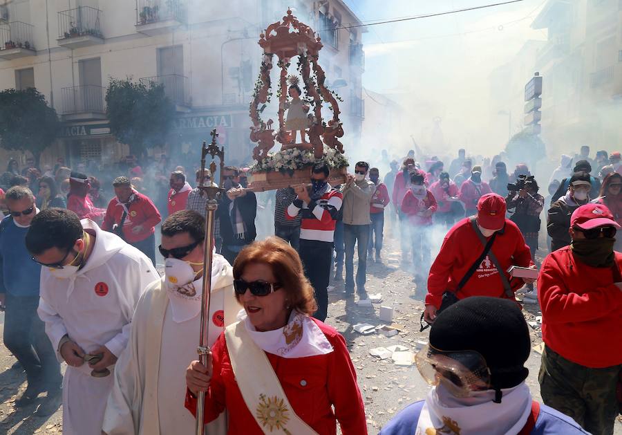 Procesión de los petardos en Cúllar Vega