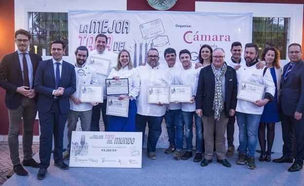 'Gilda la granaína', mejor tapa del mundo en el concurso de la Cámara