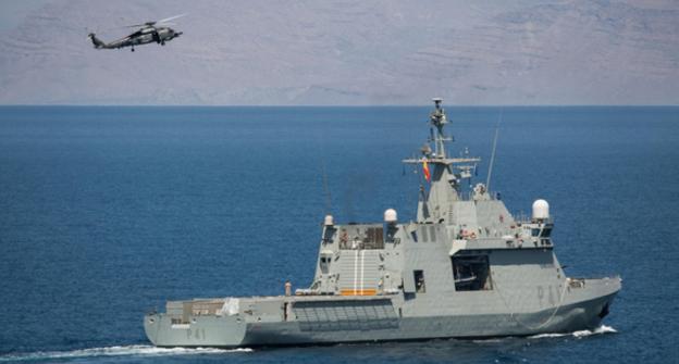El 'Meteoro' protector del tráfico marítimo frente a los piratas en el Índico
