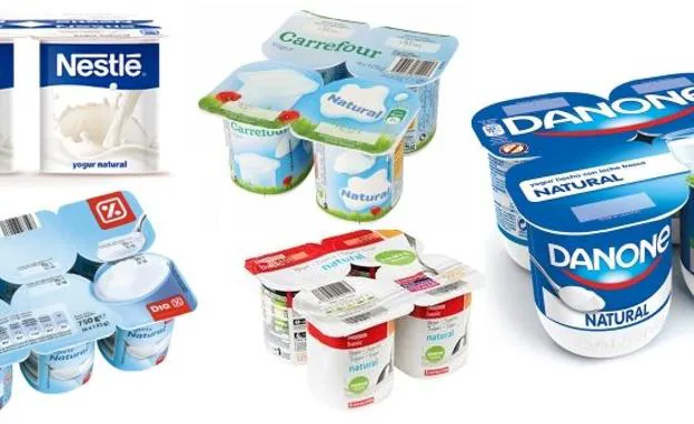 ¿Qué hay realmente tras la marca blanca de los yogures de Mercadona, Corte Inglés y Dia?