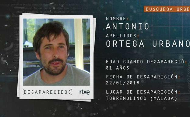 'Desaparecidos' de TVE busca a este joven malagueño