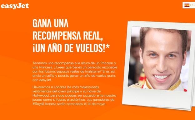 Un año de vuelos gratis: el concurso de Easyjet para buscar dobles de Harry y Meghan