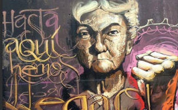 ¿Has visto en Granada este grafiti de El Niño de las Pinturas?