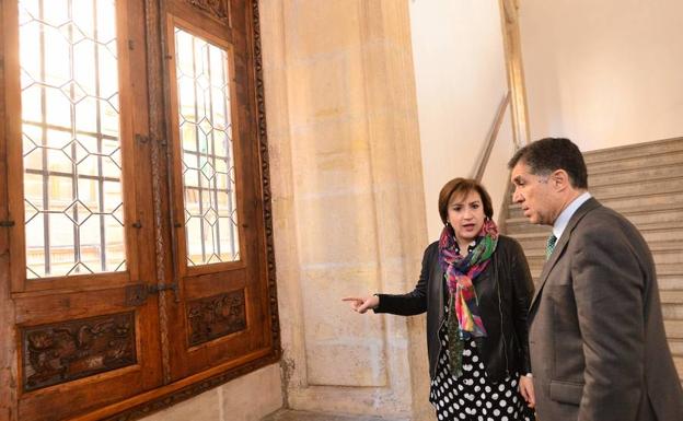 La Junta restaura pinturas y elementos de la Real Chancillería