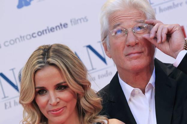 Richard Gere y la española Alejandra Silva ya son marido y mujer