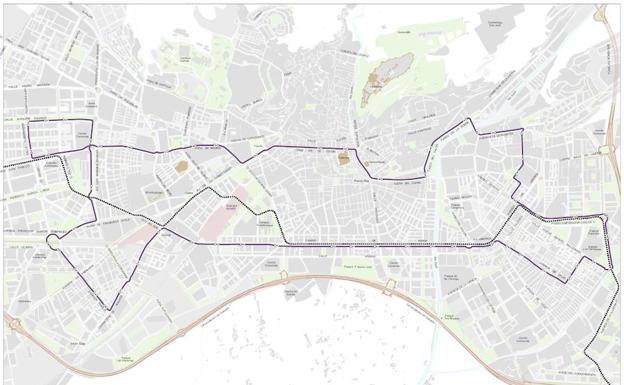 La última propuesta para cambiar los autobuses en Granada 'tira' la línea 5 por el Centro y crea una nueva: el 25