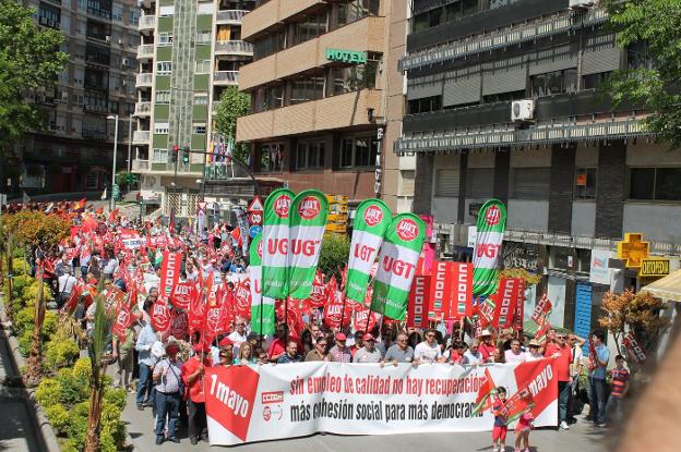 1 de Mayo centrado en la igualdad y las pensiones