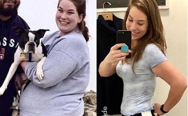 «Solamente cambié dos cosas»: el secreto de la joven que perdió 60 kilos en un año