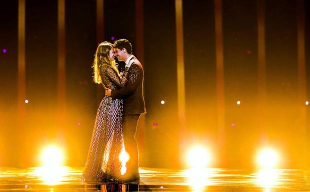 Amaia y Alfred, sin fallos, bailan como «por primera vez» en Eurovisión