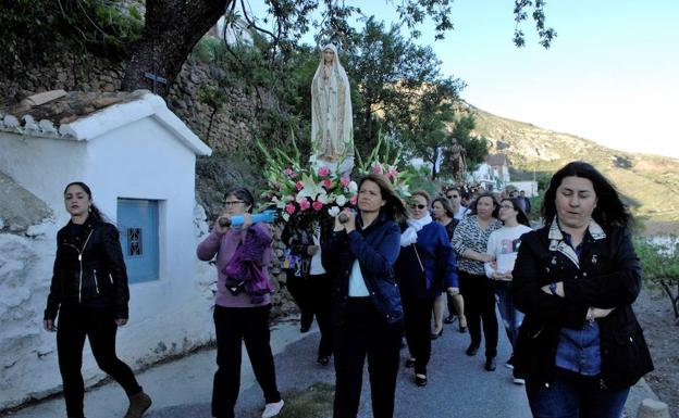 La banda de Cádiar alegra las fiestas de Tímar en honor al Señor de la Ascensión