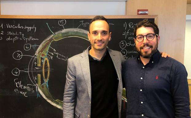 Dos genios de Granada conquistan Harvard en busca de una cura para la ceguera corneal