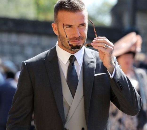 Las fotos de David Beckham en la boda real que derriten a las redes: «¡Quiero a uno en mi vida!»