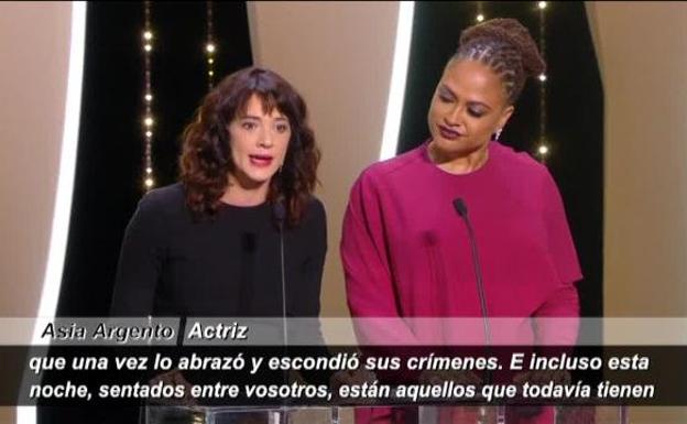 «Fui violada aquí»: El conmovedor discurso de Asia Sargento contra los abusos sexuales