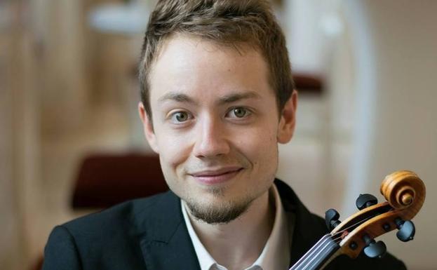 La Joven Orquesta de la Unión Europea reconoce al violinista Samuel García