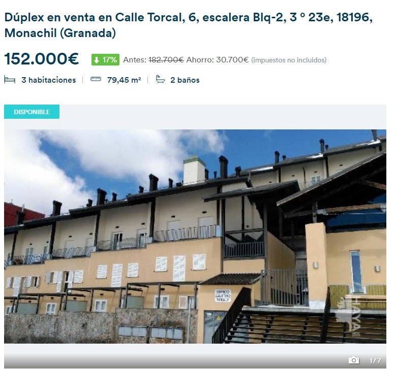 Así son las viviendas que Cajamar vende en Granada con grandes descuentos