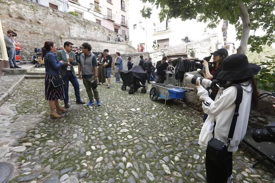 Granada acoge el rodaje de una serie coreana
