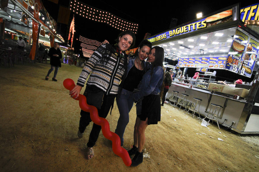 Tercera noche de Corpus en el ferial de Granada