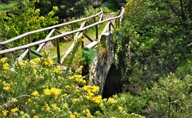 Lanjarón posee uno de los puentes romanos más altos de España
