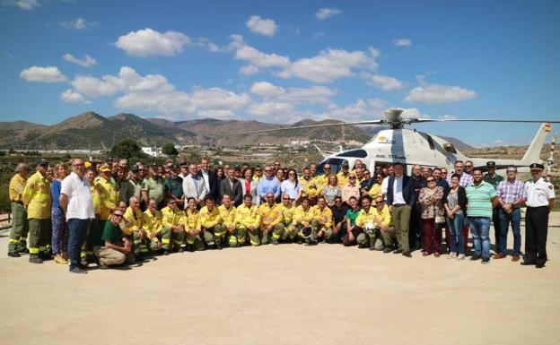 Medio millar de efectivos para luchar contra las llamas en la provincia