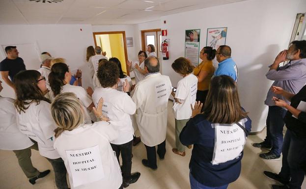 La Fiscalía abre diligencias por la «rebelión» de profesionales en el Hospital de Motril por falta de personal