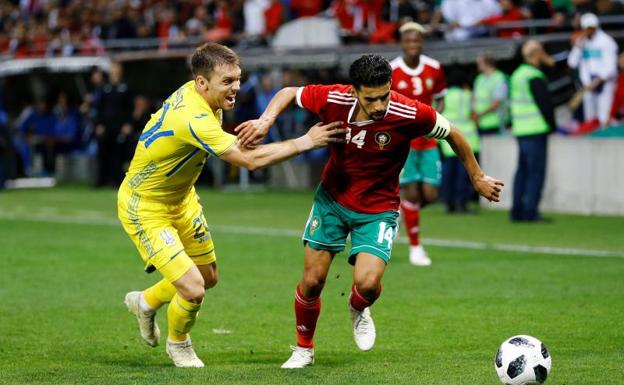 Marruecos, sin pegada, no pasa del empate ante Ucrania