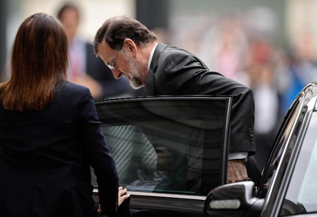 El PP acude escéptico a la cita en la que Rajoy debería abordar su futuro