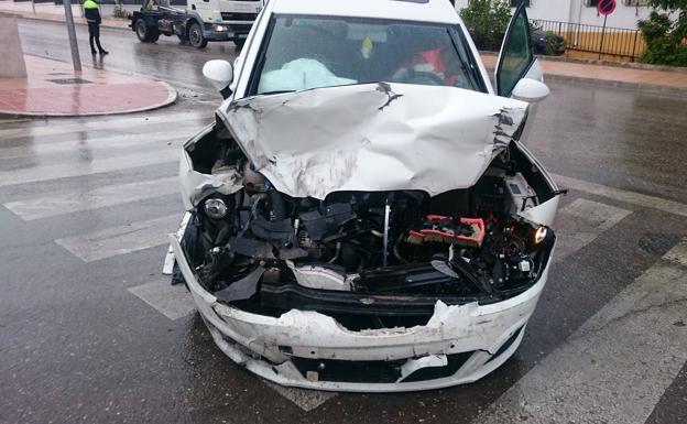 Dos heridas en un accidente en Mancha Real