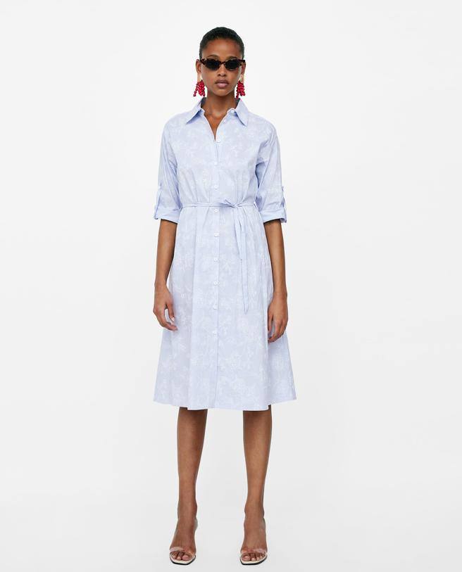 Así es el vestido de 40 euros de Zara de Kate Middleton