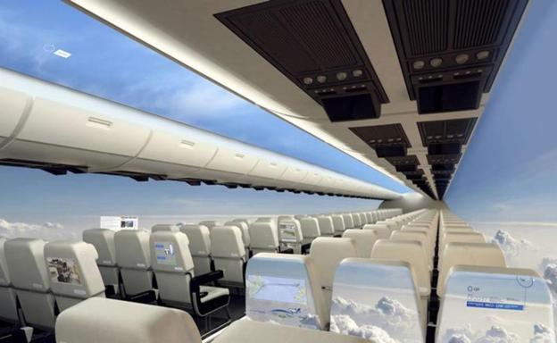 ¿Por qué los nuevos aviones están eliminando las ventanillas?