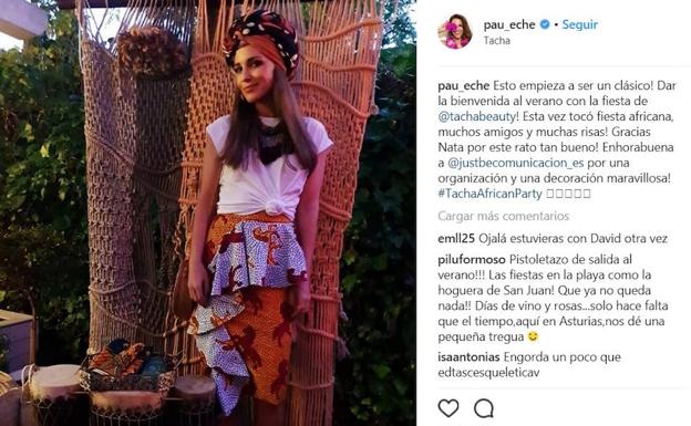 La peculiar forma de Paula Echevarría de recibir al verano