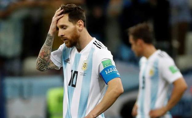 Messi, preso de Argentina