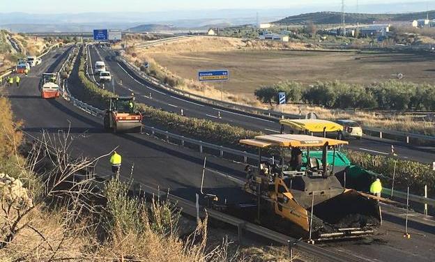 El transfer de la Autovía del Olivar, en Baeza, desaparecerá al final del verano