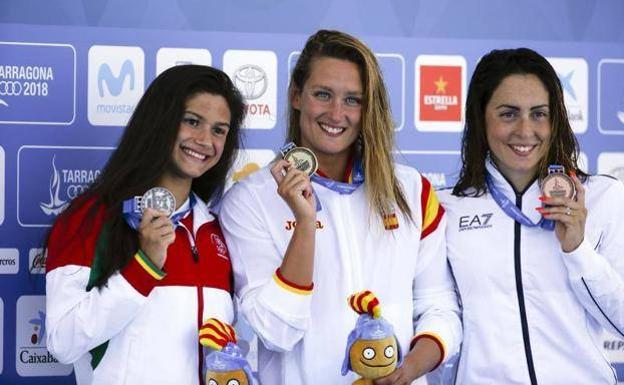 Arrasa en todo el planeta: el genial detalle de Mireia Belmonte en el podio