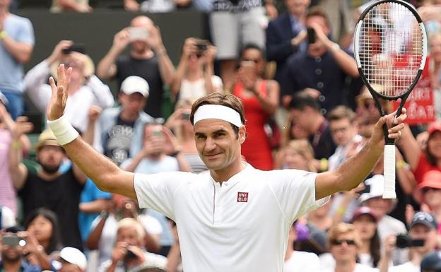 Federer encuentra el ritmo al segundo partido