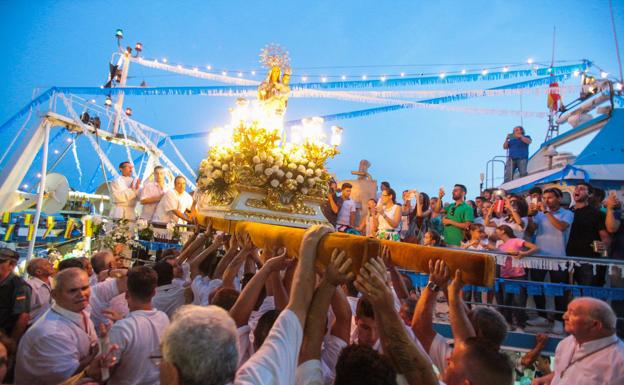 Hoy procesiones de la Virgen del Carmen