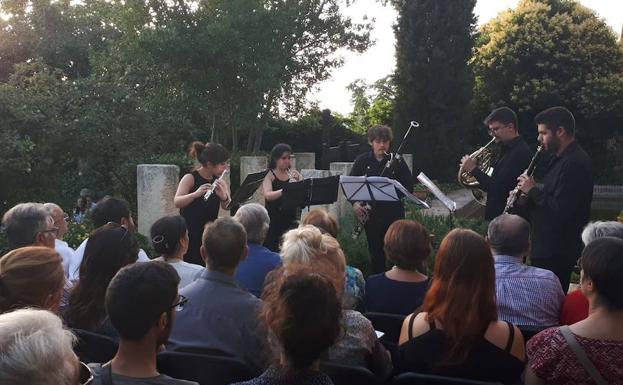 Quinteto de viento en el Aljibe del Rey