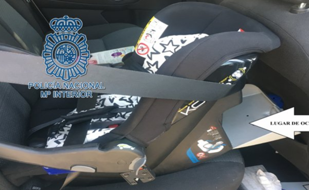 'Cazan' a un narco que ocultaba la droga en una silla de bebé