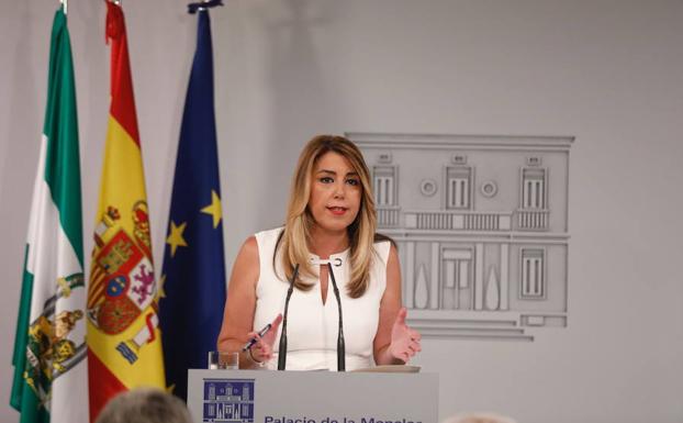 Susana Díaz urge al Gobierno a reunir a todas las CCAA para «distribuir el esfuerzo» en inmigración