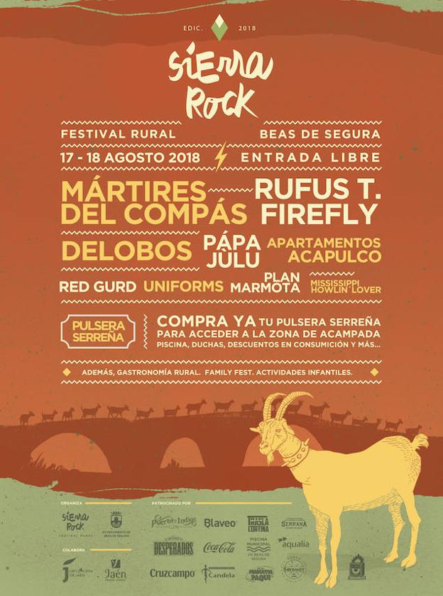 Mártires del Compás cierra el cartel del SierraRock, en Beas de Segura
