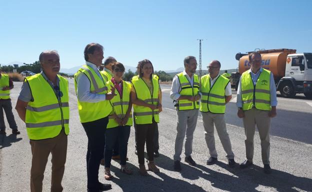 Mejoras en un tramo de 36 kilómetros de la A-306 entre Torredonjimeno y Porcuna