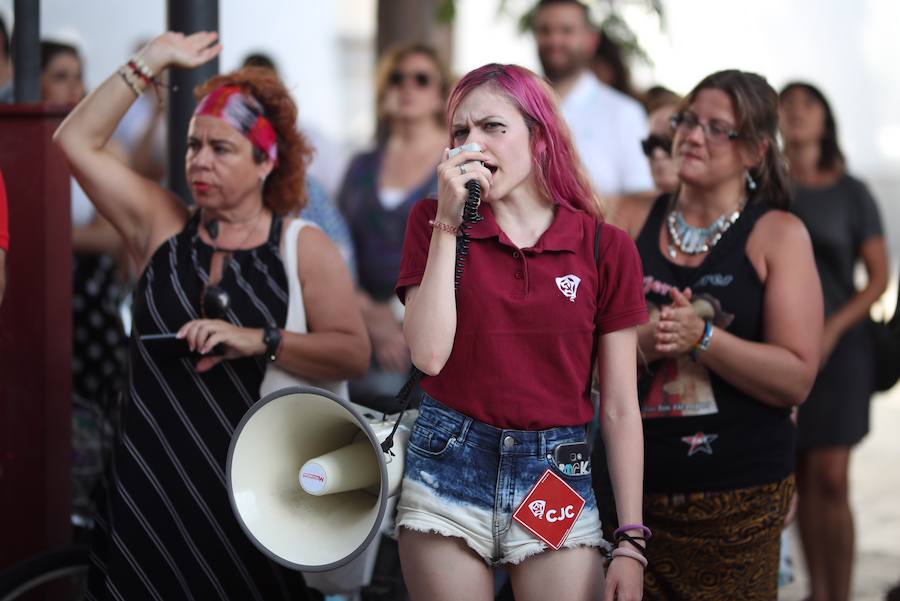 Concentración de apoyo a Juana Rivas