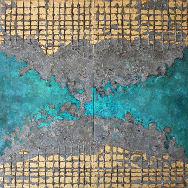 El artista jienense Javier Messía Alarcón ha participado con su obra en Art Marbella